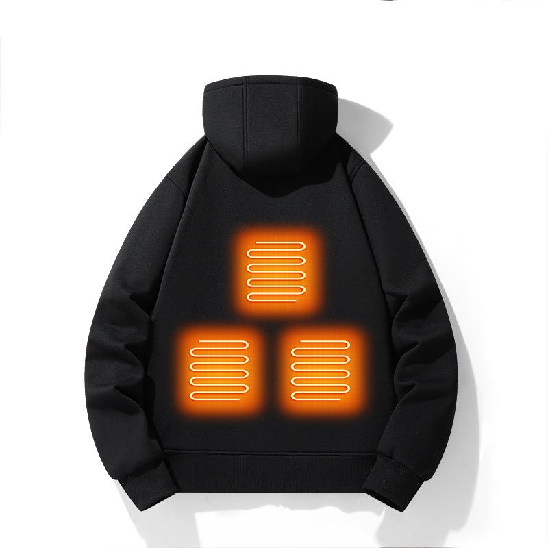 Heated Zip Hoodie Jacket — curated XGEM rare find