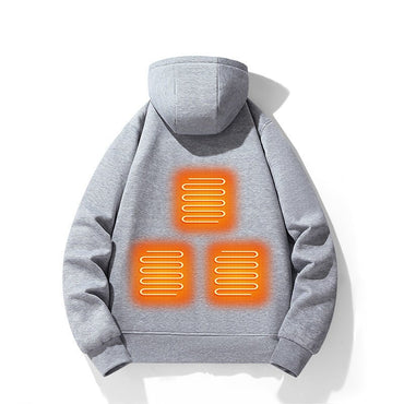 Heated Zip Hoodie Jacket — curated XGEM rare find