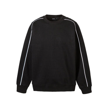 Side Stripe Round Neck Hoodie | XGEM® Rare Finds
