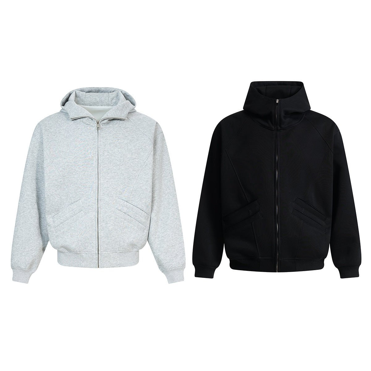 Zip-Up Knit Cardigan - curated XGEM rare find