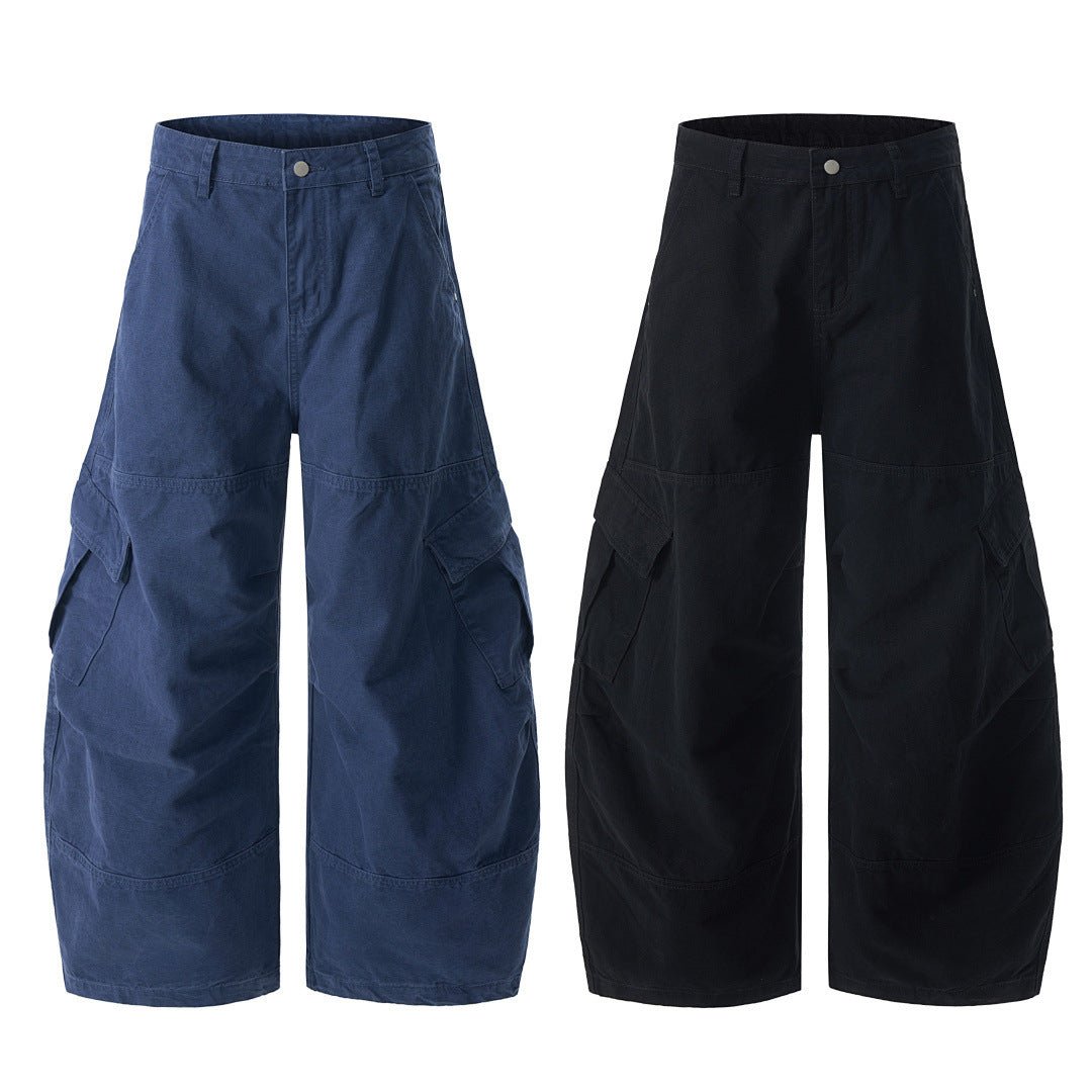 Cut Design Loose Wide - Leg Knife Pants Unisex Workwear Pants - XGEM® - Not Made for Everyone