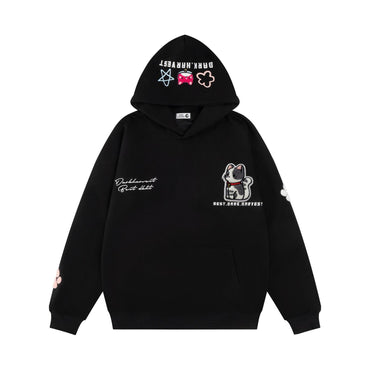 Embroidered Cotton Sweatshirt - curated XGEM rare find