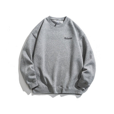 Letter Print Crewneck Sweatshirt - XGEM® - Not Made for Everyone