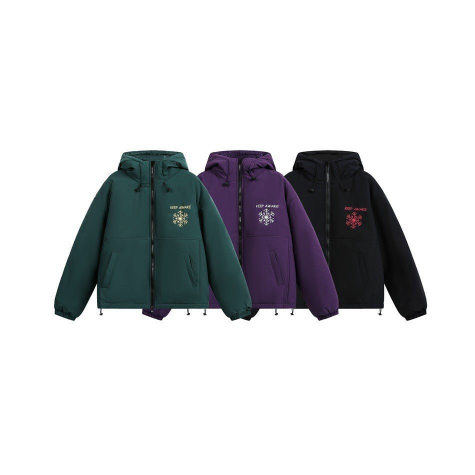 Men's Insulated Zip Hoodie Streetwear Winter - XGEM® - Not Made for Everyone