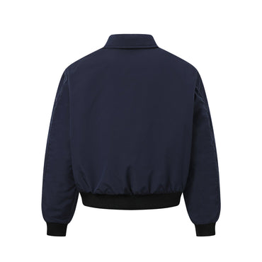 Stand Collar Jacket Oversized Streetwear Zip Up - XGEM® - Not Made for Everyone