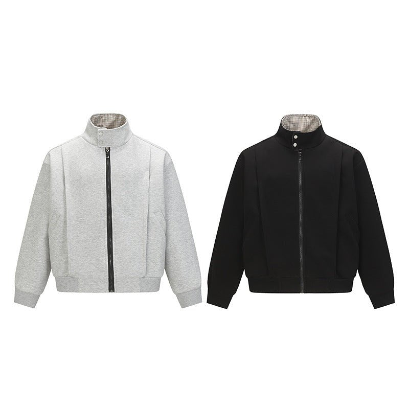 Minimalist Stand Collar Hoodie - curated XGEM rare find
