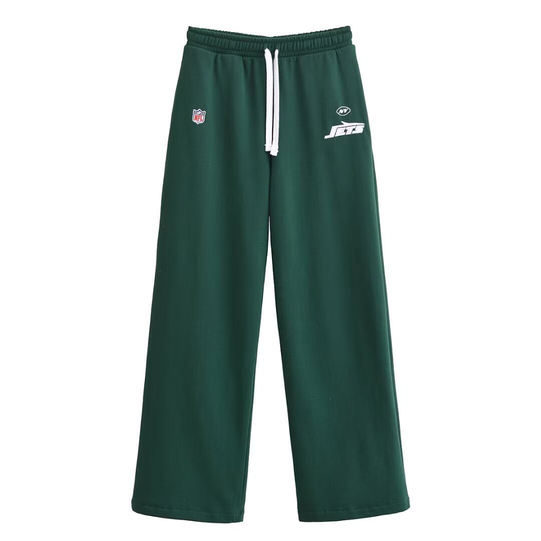 Womens Spliced Hoodie and Wide Leg Pants Set - XGEM® - Not Made for Everyone