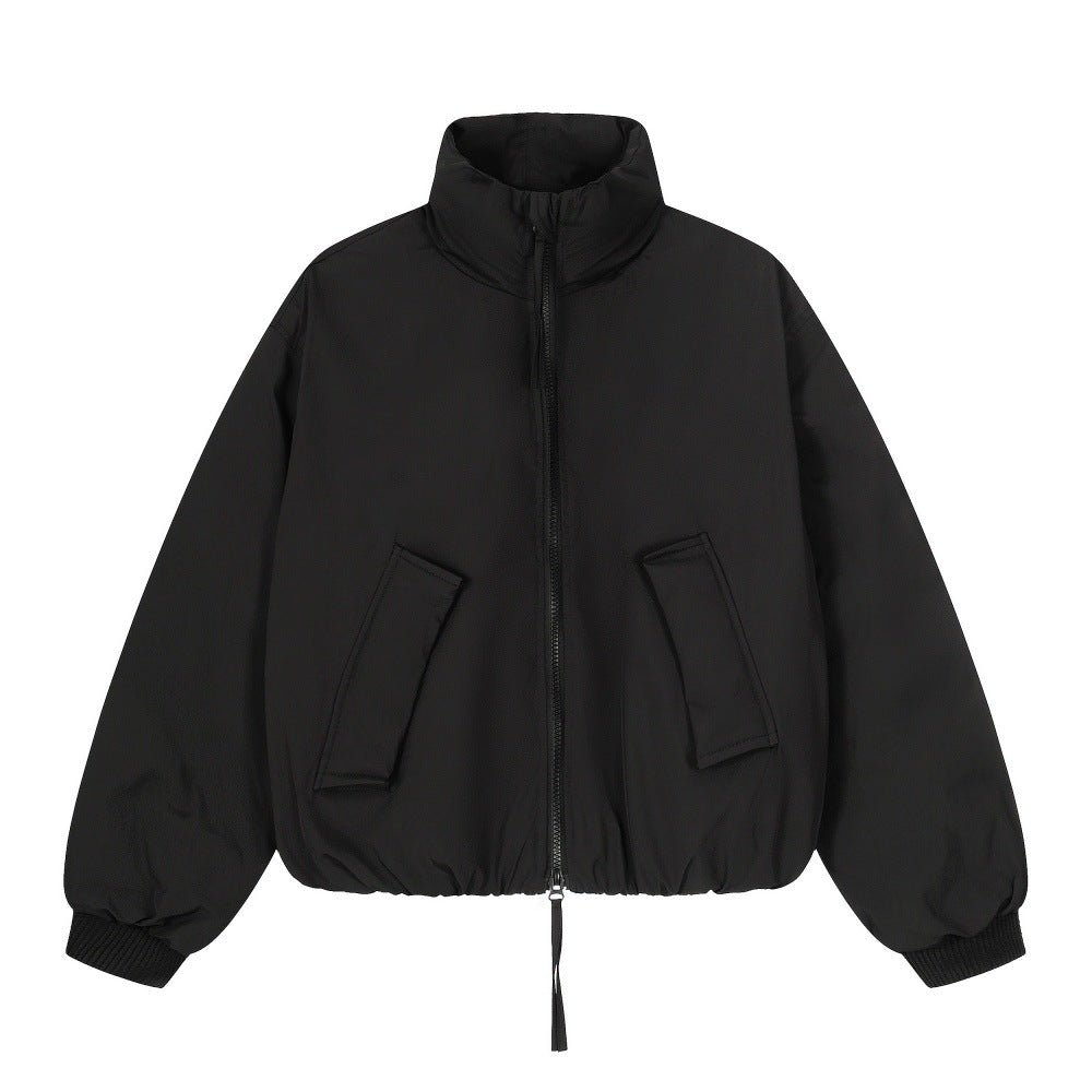 XGEM Stand Collar Streetwear Jacket – Oversized Zip - Up Winter Coat - XGEM® - Not Made for Everyone