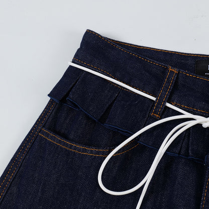 Deepform Wide Leg Denim