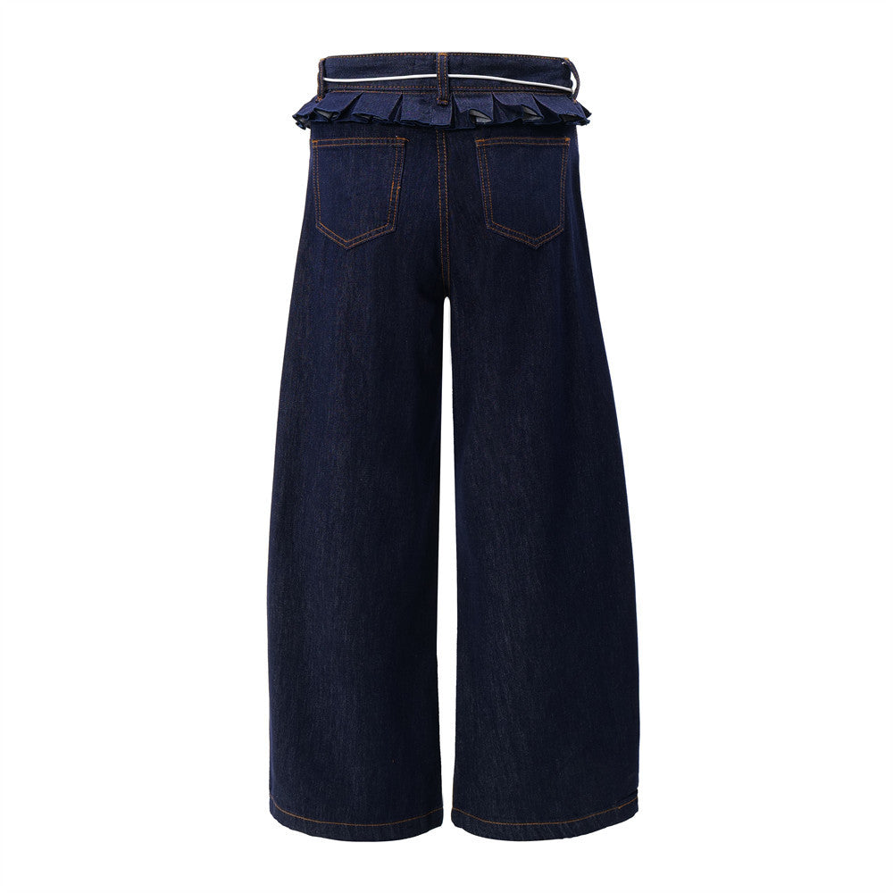 Deepform Wide Leg Denim