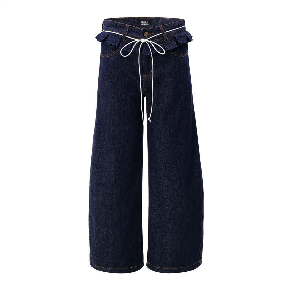 Deepform Wide Leg Denim