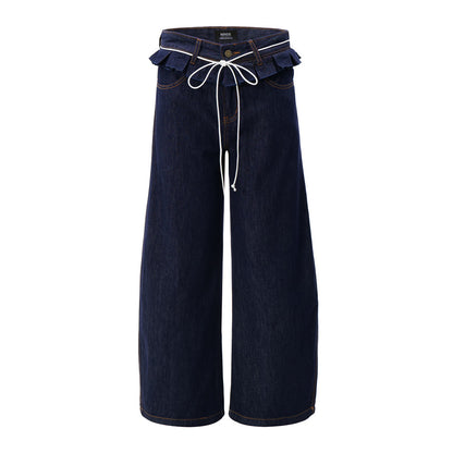 Deepform Wide Leg Denim