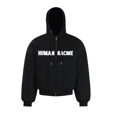 Blockform Cropped Zip Hoodie
