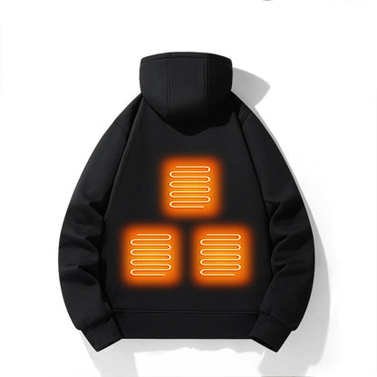 Heated Zip Hoodie Jacket — curated XGEM rare find