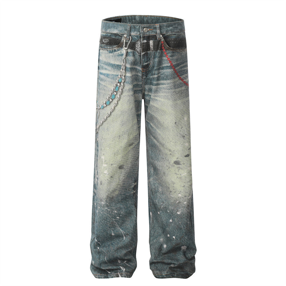 Chainmark Washed Street Denim