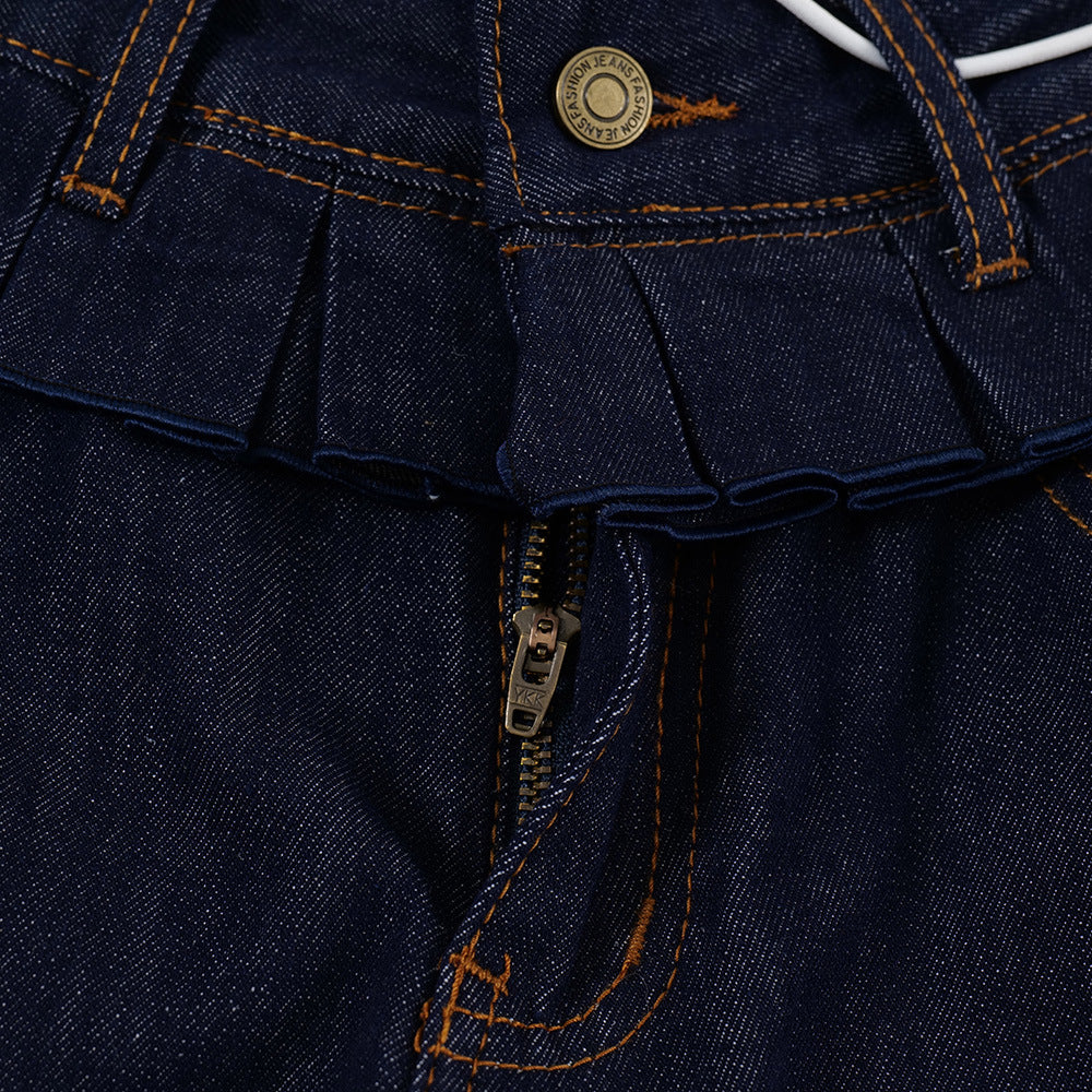 Deepform Wide Leg Denim