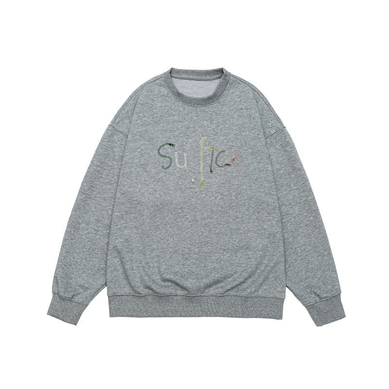 Letter Design Zip Hoodie | XGEM® Rare Finds