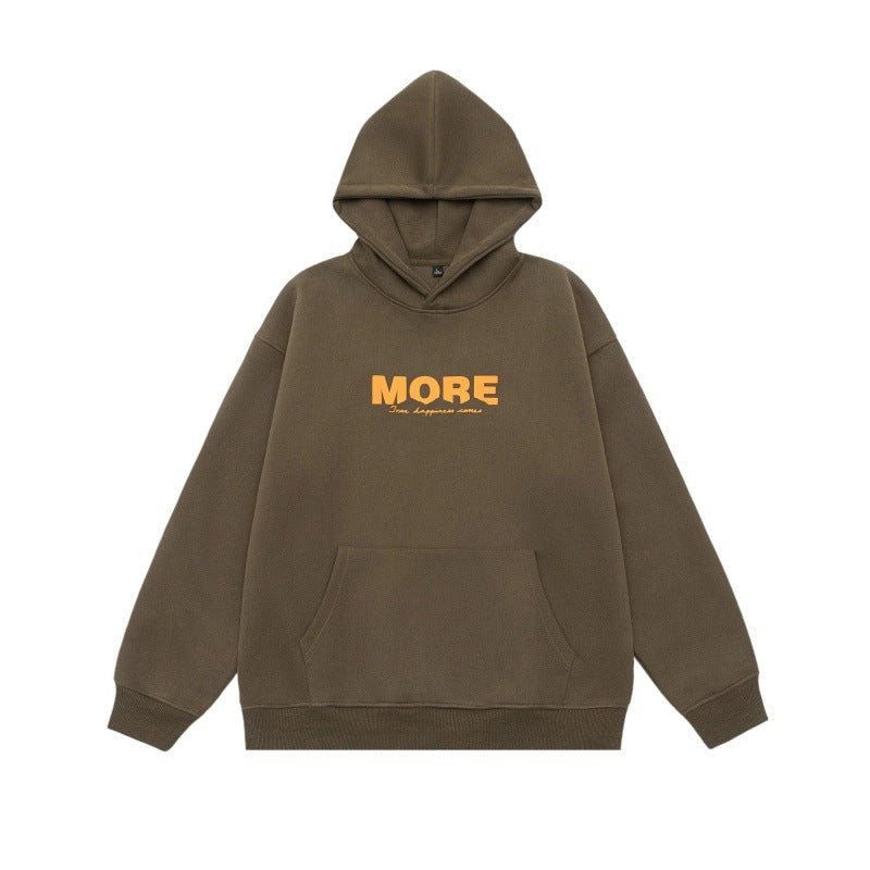 Letter Print Loose Hoodie | XGEM® Rare Finds