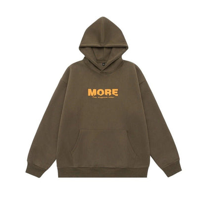 Letter Print Loose Hoodie | XGEM® Rare Finds
