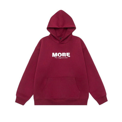 Letter Print Loose Hoodie | XGEM® Rare Finds