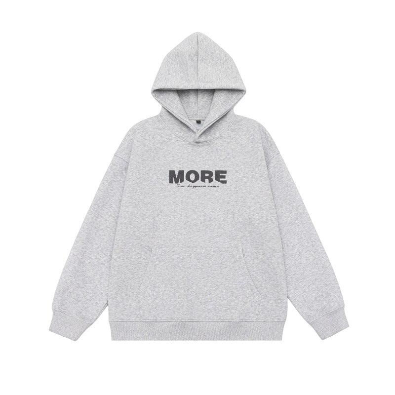 Letter Print Loose Hoodie | XGEM® Rare Finds