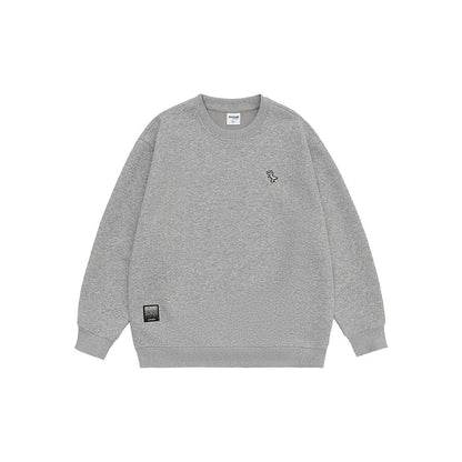 Round Neck Loose Sweatshirt | XGEM® Rare Finds