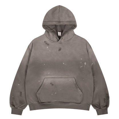 Splatter Spray Monkey Hoodie — curated XGEM rare find