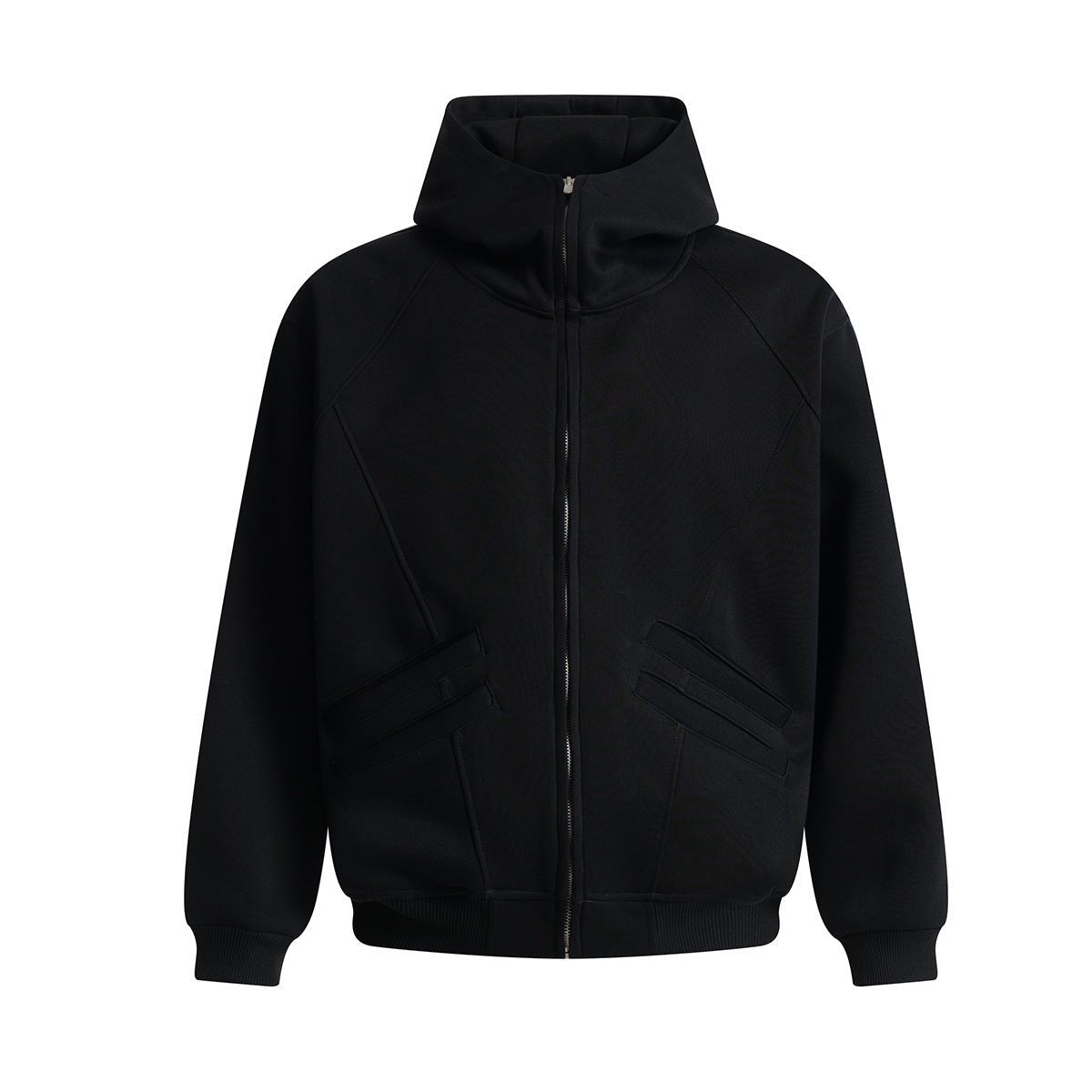 Zip-Up Knit Cardigan - curated XGEM rare find