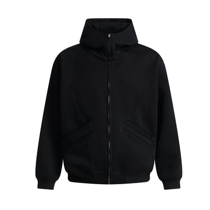 Zip-Up Knit Cardigan - curated XGEM rare find