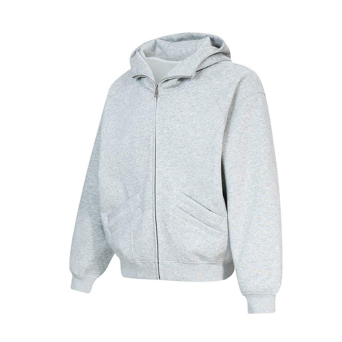 Zip-Up Knit Cardigan - curated XGEM rare find