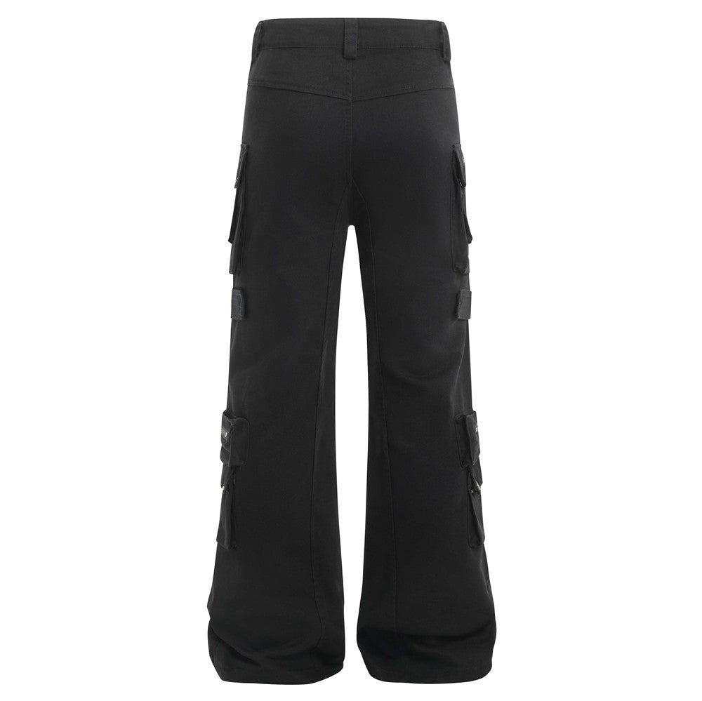 Cargo Pants Black Flared - XGEM® - Not Made for Everyone