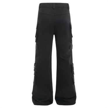 Cargo Pants Black Flared - XGEM® - Not Made for Everyone