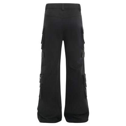 Cargo Pants Black Flared - XGEM® - Not Made for Everyone