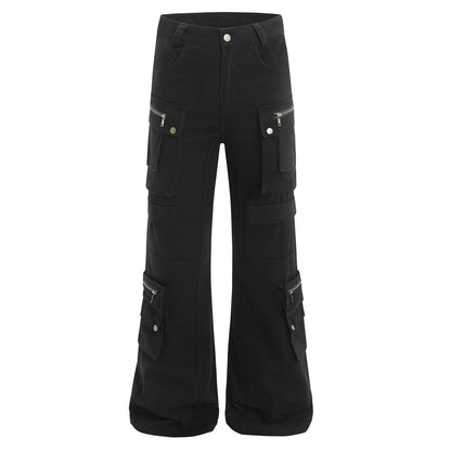 Flared Cargo Pants — curated XGEM rare find