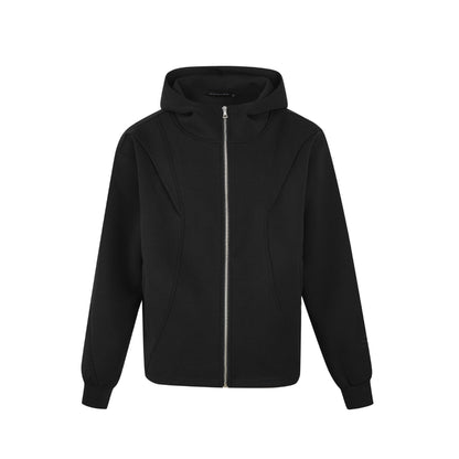 Clean Zip-Up Hoodie - curated XGEM rare find