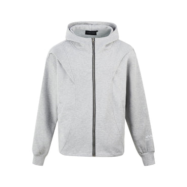 Clean Zip-Up Hoodie - curated XGEM rare find