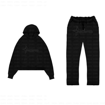 Coremark Y2K Hoodie Set — Streetwear Two - Piece - XGEM® - Not Made for Everyone