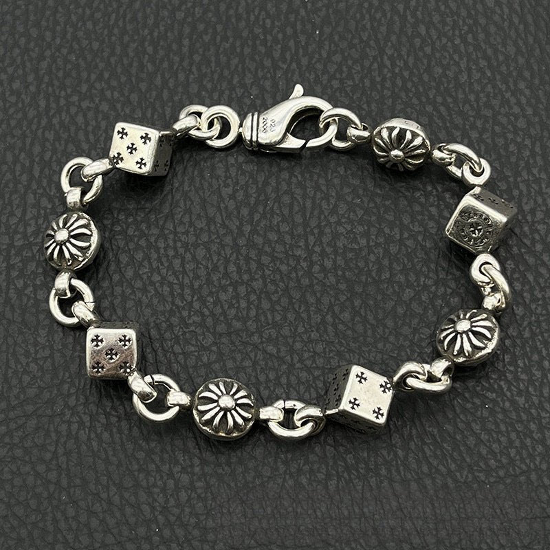 Cross flower dice bracelet jewelry - XGEM® - Not Made for Everyone