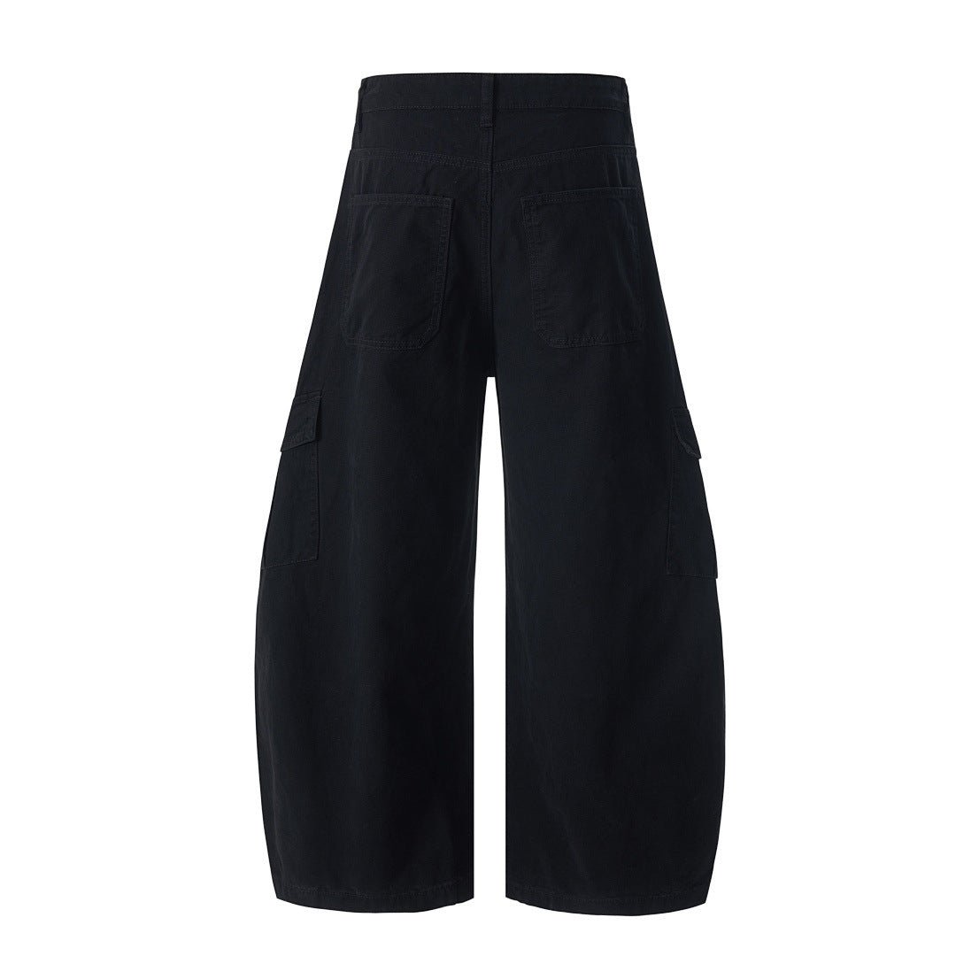 Cut Design Loose Wide - Leg Knife Pants Unisex Workwear Pants - XGEM® - Not Made for Everyone