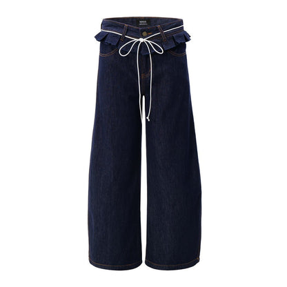 Deepform Wide Leg Jeans Streetwear Denim - XGEM® - Not Made for Everyone