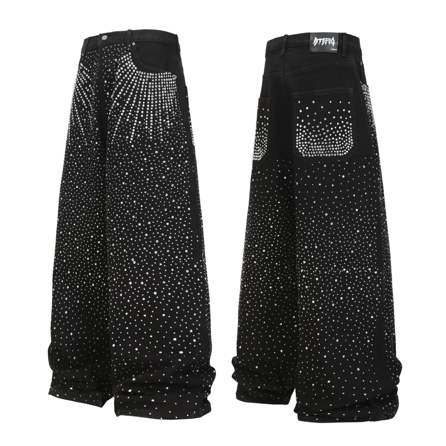 Diamondcut Wide Leg Jeans — Relaxed Casual Denim - XGEM® - Not Made for Everyone