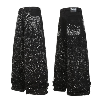 Diamondcut Wide Leg Jeans — Relaxed Casual Denim - XGEM® - Not Made for Everyone