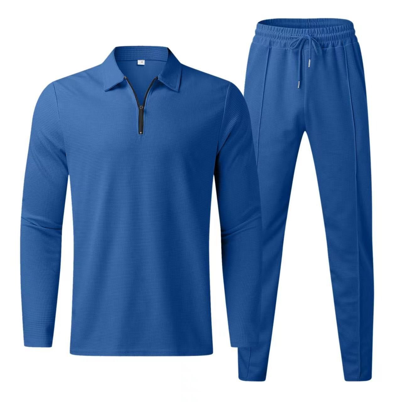 Easeform Zip - Collar Set — Coordinated Two - Piece Tracksuit for Street & Daily Wear - XGEM® - Not Made for Everyone
