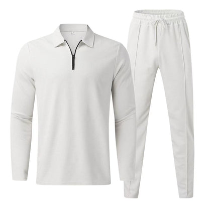 Easeform Zip - Collar Set — Coordinated Two - Piece Tracksuit for Street & Daily Wear - XGEM® - Not Made for Everyone