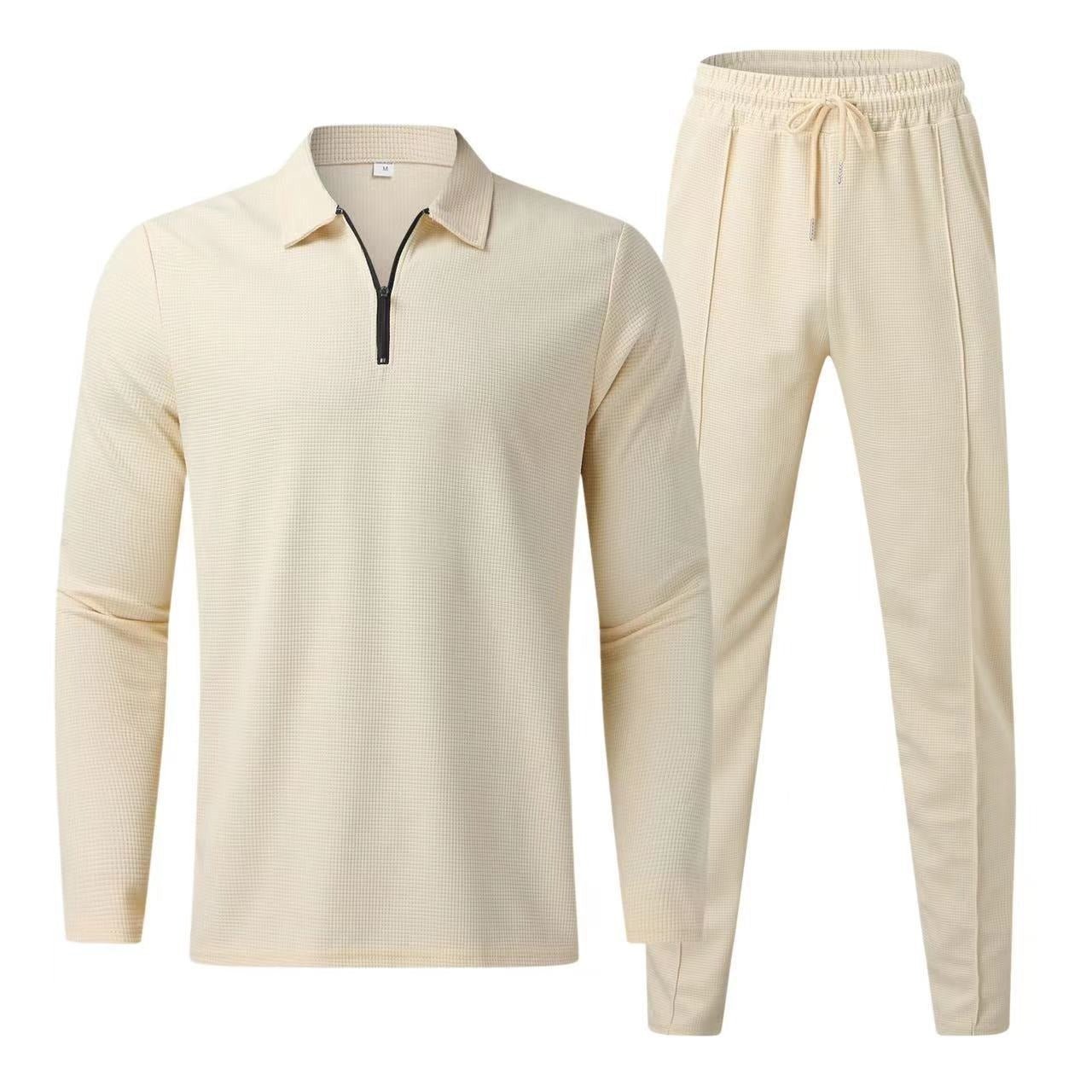 Easeform Zip - Collar Set — Coordinated Two - Piece Tracksuit for Street & Daily Wear - XGEM® - Not Made for Everyone