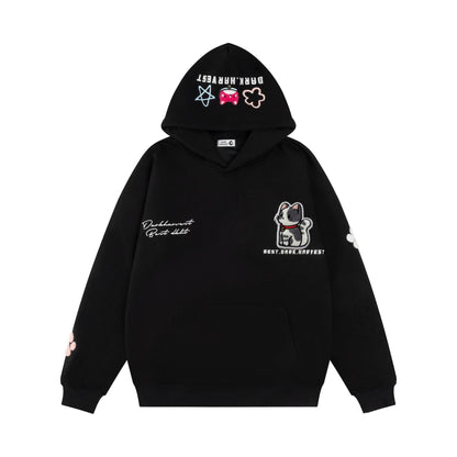 Embroidered Cotton Sweatshirt - curated XGEM rare find