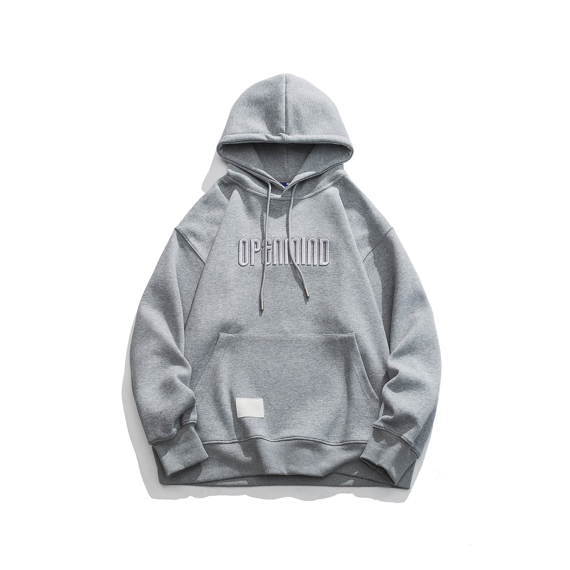 Embroidered Fleece Hoodie — curated XGEM rare find