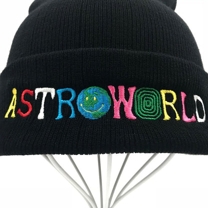 Embroidered Knit Beanie Unisex Streetwear Hat - XGEM® - Not Made for Everyone