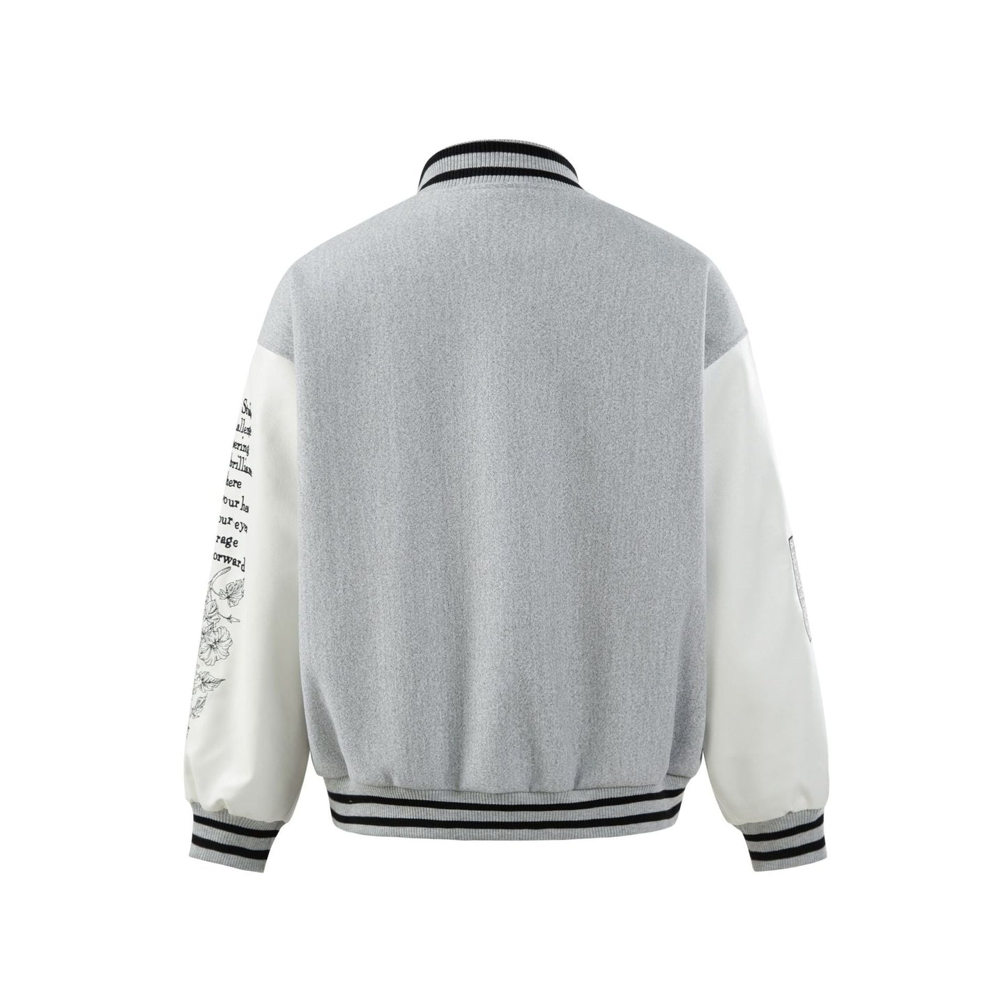 Embroidered Varsity Jacket Streetwear - XGEM® - Not Made for Everyone