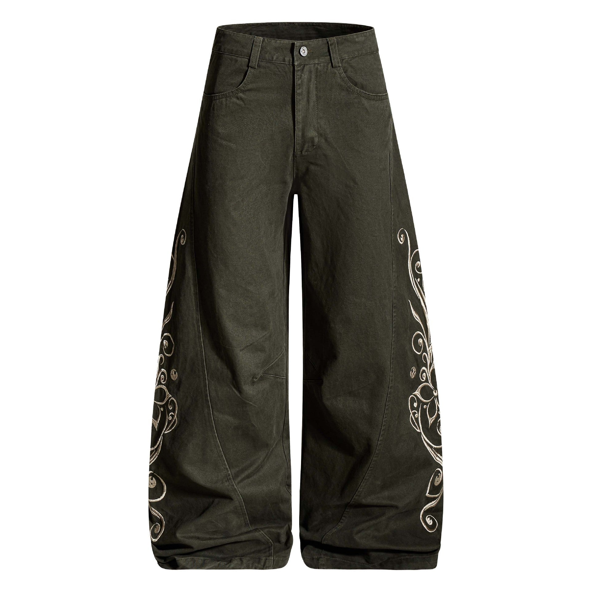 Embroidered Work Pants Cotton - XGEM® - Not Made for Everyone